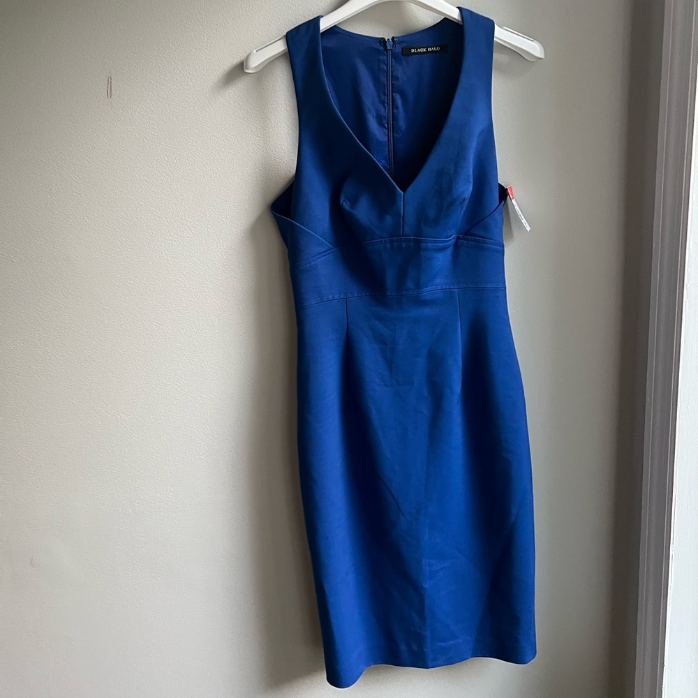 Black Halo Blue dress